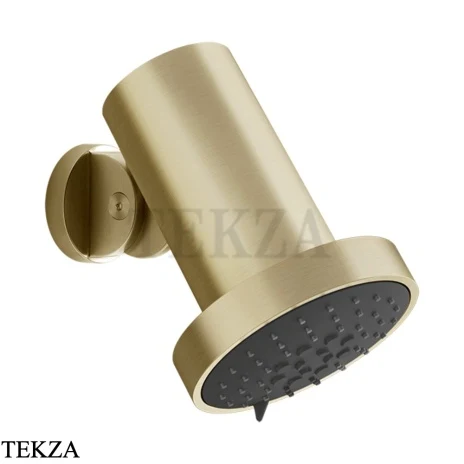 Gessi 316 SPOTWATER Душевая головка настенная, 3 функции 57269-727, Brushed Brass PVD