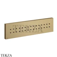 Gessi Rettangolo shower Боковая форсунка длинная 32975-726, Warm Bronze Br.