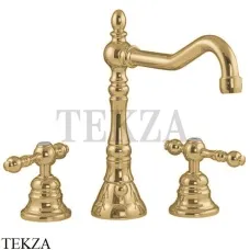 FIMA Carlo Frattini EPOQUE Смеситель для раковины, с донным клапаном F5051OS, Brushed gold