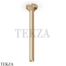 Zucchetti Agora Classic Кронштейн потолочный 30 для верхней лейки Z92972.P31, brushed british gold PVD