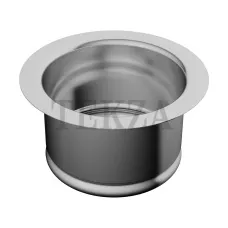 Omoikiri Сменная удлиненная горловина для измельчителя Nagare Slim NA-03 4956715 нержавеющая сталь