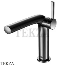 Keuco Edition 400 Смеситель для раковины 150, без гарнитура 51502130100, Хром черный шлифованный