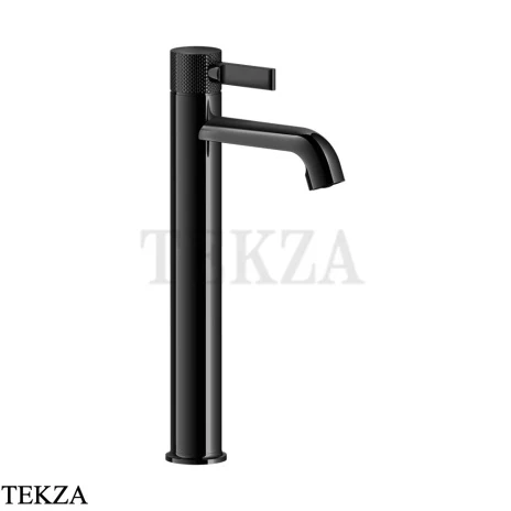 Gessi INCISO Смеситель для раковины высокий, без донного клапана 58004-706, Black Metal