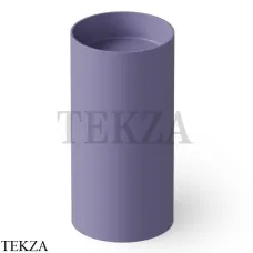 Dea Design Pedestal Basin Раковина напольная круглая Solid Surface DD2012 450 14, Lilac №14
