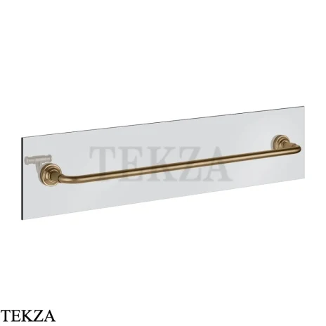 Gessi VENTI20 Полотенцедержатель для крепления на стекло, 60 см 65515-726, Warm Steel Br. PVD