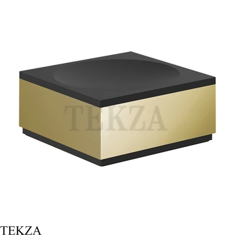 Gessi Jacqueline Мыльница настенная квадратная 77501-710, шампань глянец