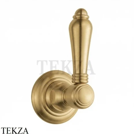 Nicolazzi Monocomando Запорный вентиль EL CAPITAN, внешняя часть 4912OS69, Brushed brass