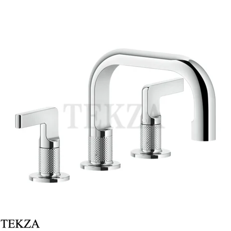 Gessi INCISO Смеситель для раковины, с донным клапаном 58011-031, хром глянец