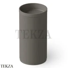 Dea Design Pedestal Basin Раковина напольная рифленая Solid Surface DD2801 450 3, Grey №3