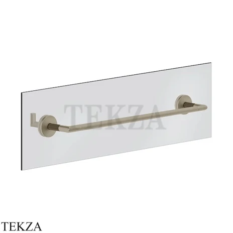 Gessi INGRANAGGIO Полотенцедержатель для крепления на стекло, 45 см 63926-149, Finox Brushed Nickel