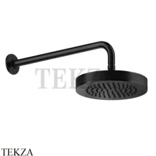 Gessi INCISO SHOWER Верхняя душевая лейка с кронштейном 58185-299, Black XL