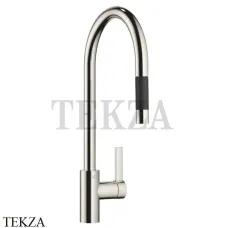 Dornbracht TARA Ultra Смеситель для кухни Pull-down функцией душа 33870875-08, платина глянец