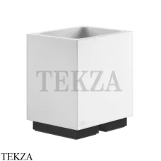 Gessi Rettangolo Стакан настольный, композит белый 20831-299, Black XL