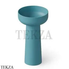 Dea Design Pedestal Basin Раковина напольная круглая Solid Surface DD2027 480 15, Wave №15