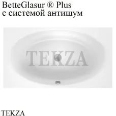 BETTE BetteEve Ванна прямоугольная, сталь, система антишум 6042-000 PLUS, BetteGlasur ® Plus, белый глянец