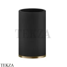 Gessi INCISO accessories Стакан настольный, композит черный 58532-726, Warm Bronze Br.