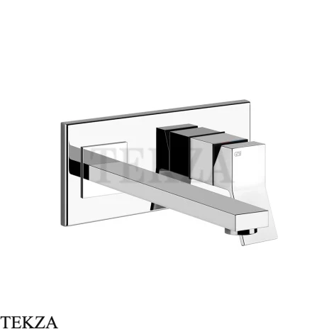 Gessi RETTANGOLO K Смеситель для раковины, внешняя часть 53090-031, хром глянец