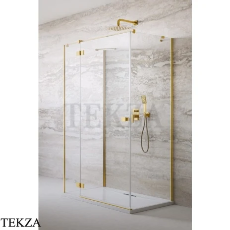 Radaway Essenza KDJ+S Душевая дверь 100 см, правая, 1385022-09-01R, золото глянец