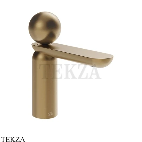 Gessi Perle Смеситель для раковины, с донным клапаном 74051-726, бронза Brushed