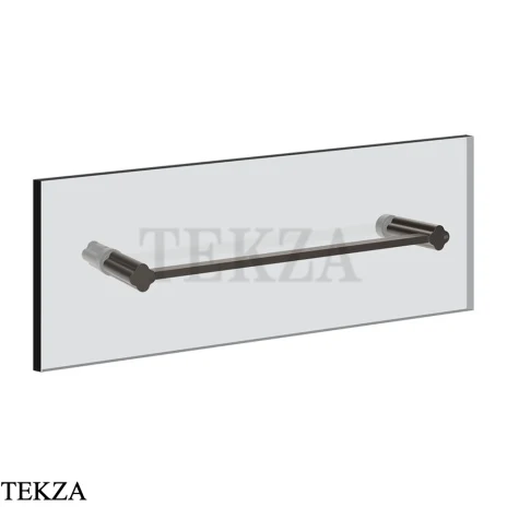 Gessi Ludovica Полотенцедержатель для крепления на стекло, 30 см 76511-707, black хром Brush