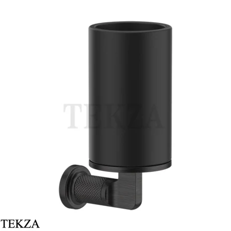 Gessi INCISO accessories Стакан настенный для зубных щеток, черный 58508-187, Aged Bronze