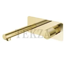 Boheme Stick Смеситель для раковины из стены, комплект Stick 125-GG DIAMOND Gold