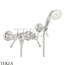 FIMA Carlo Frattini EPOQUE Смеситель для душа, с гарнитуром F5055SN, Brushed nickel