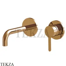 FIMA Carlo Frattini SNAP Смеситель для раковины 150, внешняя часть F3121WX9ZS, Brushed Amber Bronze