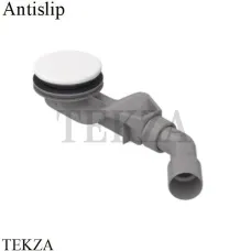 BETTE BetteSolid 30 слив боковой для поддона 0,6 л/с B597-000 AX, Антислип Sense, белый глянец