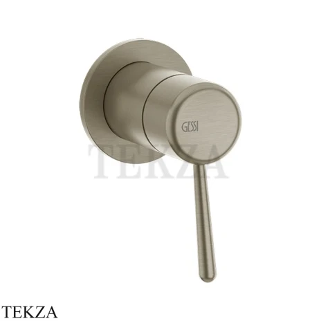 Gessi Goccia Смеситель для душа, внешняя часть 33019-149, Finox Brushed Nickel