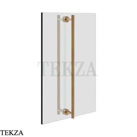 Gessi Ludovica Полотенцедержатель для крепления на стекло, 60 см 76633-726, бронза Brushed