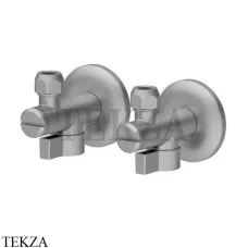 Newform Шаровой кран с фильтром 1/2 дюйма (пара), 125.M0.070, Titanium satin Newform Шаровой кран с фильтром 1/2 дюйма (пара), 125.M0.070, Titanium satin