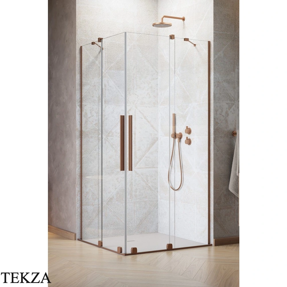 Radaway Furo KDD Душевая дверь 120 см, правая часть уголка, 10105120-93-01R, брашированная медь