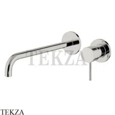 FIMA Carlo Frattini Spillo UP Смеситель для раковины 250, внешняя часть F3051WZX9SN, Brushed nickel
