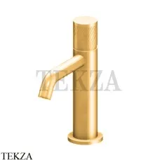 Gattoni MD Смеситель для раковины, RONCO, с донным клапаном MD111/22DO, Gold 24 kr