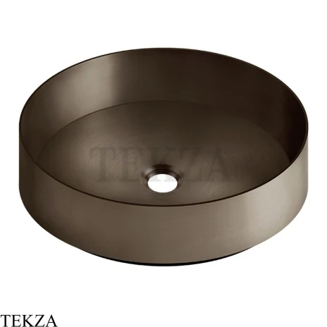 Gessi 316 TOTAL LOOK Умывальник на столешницу 54601-761, Coffee Bronze Brushed PVD