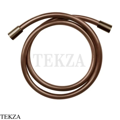 Gessi Шланг душевой сromalux 150 см, с оболочкой ПВХ 01637-761, Coffee Bronze Brushed PVD