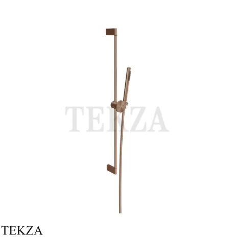 Gessi Origini MATERIC Штанга с лейкой, шланг 1,50 м 66145-708, Copper Brushed