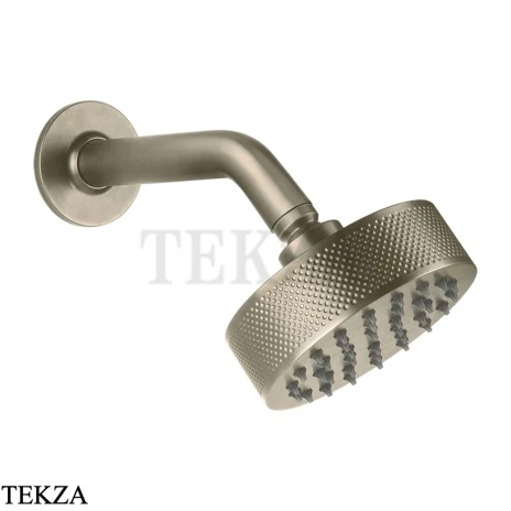 Gessi INCISO SHOWER Верхняя душевая лейка с кронштейном 58189-149, Finox Brushed Nickel