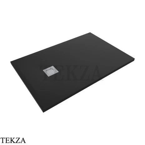 Flaminia CM3 поддон душевой керамический 80×120×3 см, чёрный Nero матовый