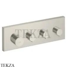 Axor ShowerCollection Модуль термостата, 3 потока, внешняя часть 10751800, нержавеющая сталь Axor ShowerCollection Модуль термостата, 3 потока, внешняя часть 10751800, нержавеющая сталь