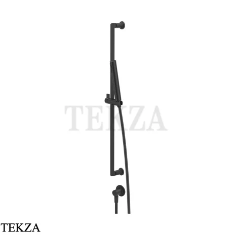 Gessi INCISO SHOWER Душевой гарнитур-штанга с выводом воды 58142-299, Black XL