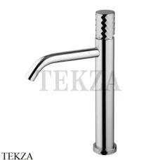 FIMA Carlo Frattini Spillo TECH X Смеситель для раковины, с донным клапаном F3031TLXSXCR, хром глянец