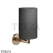 Gessi INGRANAGGIO Стакан настенный композит черный 63808-030, Copper глянец Gessi INGRANAGGIO Стакан настенный композит черный 63808-030, Copper глянец