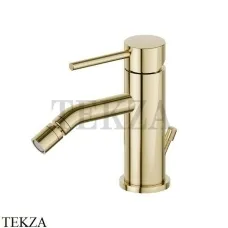 Newform XT Смеситель для биде, с донным клапаном 4223.61.020, PVD Glossy gold