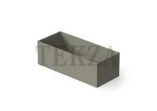 Dea Design Ванна отдельностоящая 158x68 см DD8607 1580 4 ,  Light Grey №4