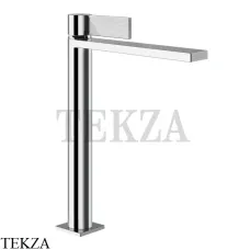 Gessi Inverso RIGATO Смеситель для раковины высокий, с донным клапаном 73553-031, хром глянец