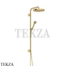 Axor ONE Showerpipe душевая колонна, душ 280 1jet 48790250, Brushed Gold