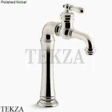 Kohler Artifacts Смеситель для кухни Gentleman в винтажном стиле K-99268-SN, яркий полированный никель