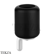 Gessi Goccia Стакан настенный, черная керамика 38008-279, белый матовый Gessi Goccia Стакан настенный, черная керамика 38008-279, белый матовый